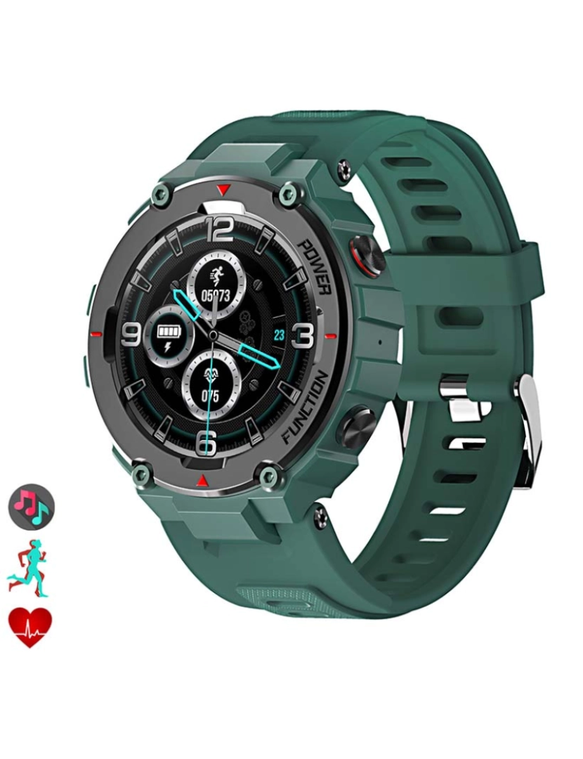 DAM - Smartwatch F26 outdoor Verde