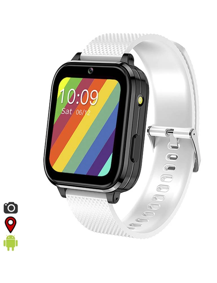 DAM - Smartwatch T36 4G SO Android IncorporadoBranco