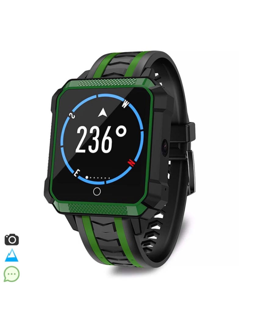 DAM - Smartwatch H7 4G Com CâmaraVerde