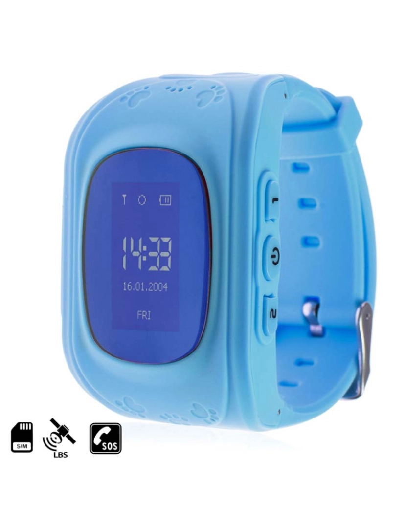 DAM - Smartwatch LBS criança Azul