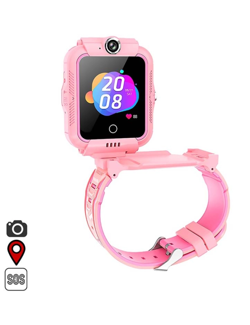 DAM - Smartwatch Kids T17C-360 Rosa