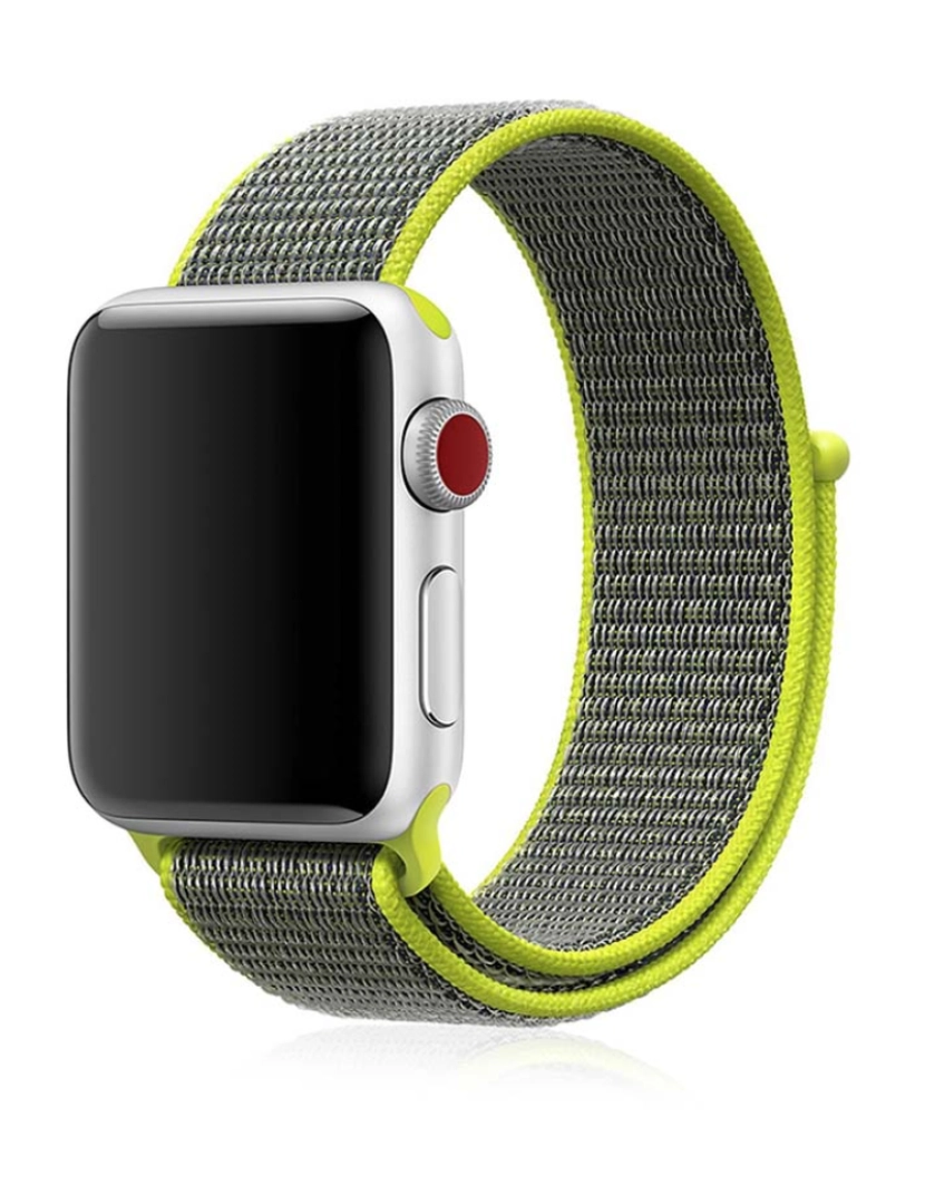 DAM - Pulseira De Nylon Para Apple Watch 42Mm / 44Mm Verde