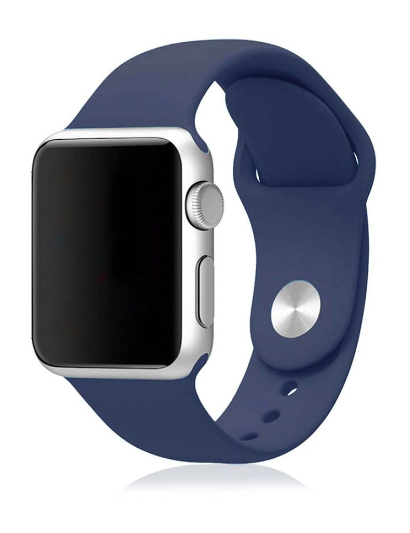 DAM - Bracelete Silicone Apple Watch 38MM/40MM Azul