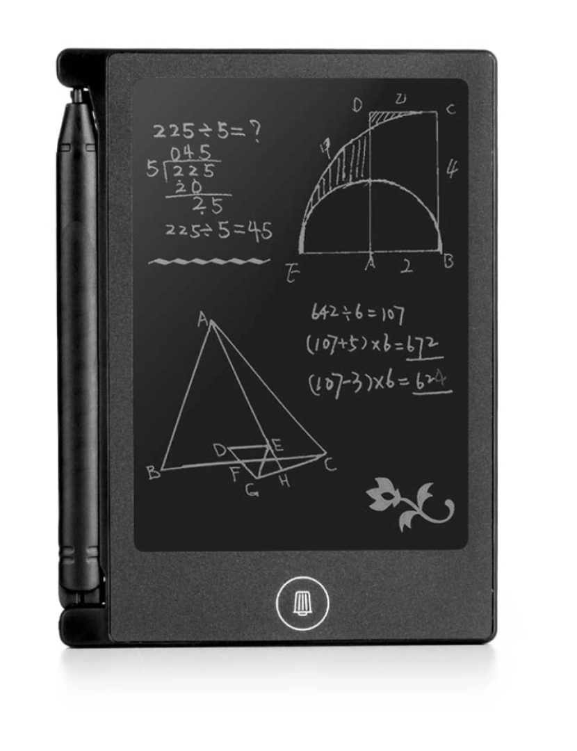 DAM - Tablet Lcd Portátil para Desenhar e Escrever de 44 Polegadas Preto