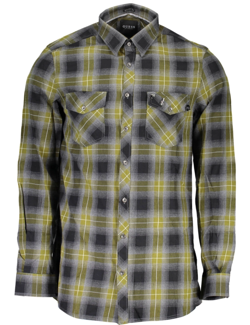 Guess Jeans - Camisa M. Comprida Homem Verde