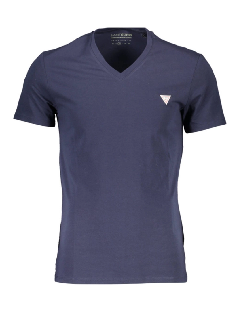 Guess Jeans - T-Shirt M. Curta Homem Azul