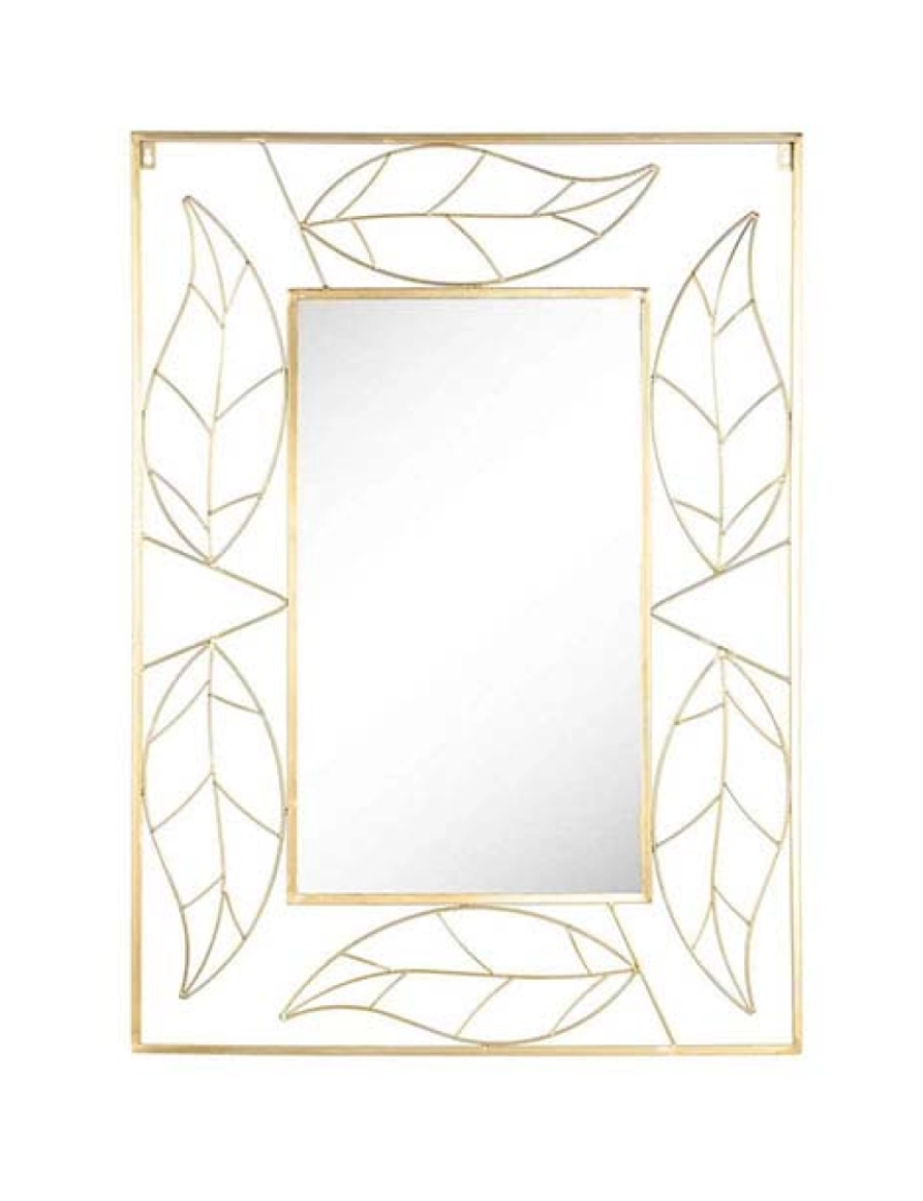 It - Espelho Metal Espelho Folha Mate Dourado 
