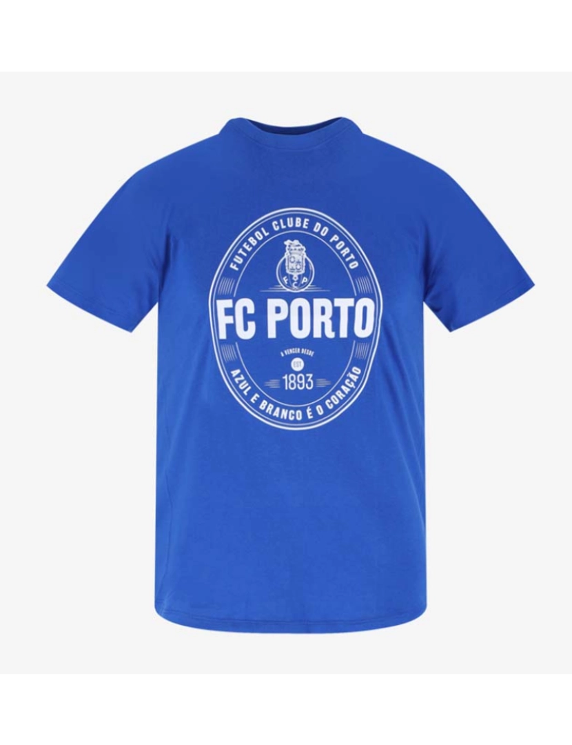 FCPorto - T-shirt Azul Royal Azul e Branco + Logo