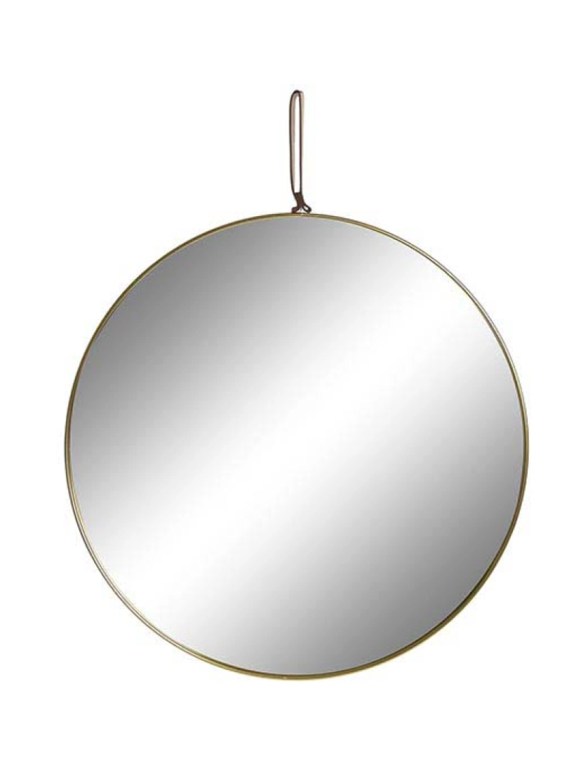 It - Espelho Metal Dourado 