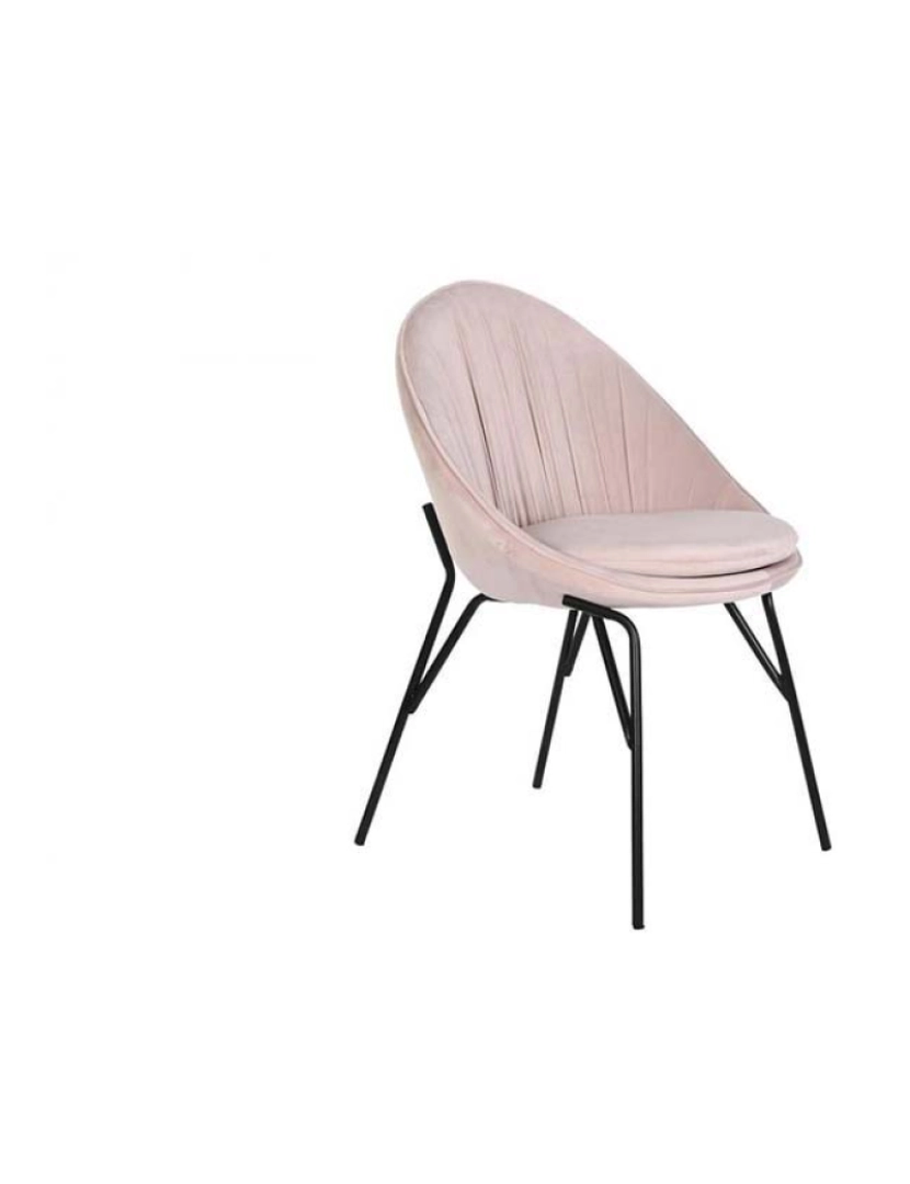 It - Cadeira Veludo Rosa 