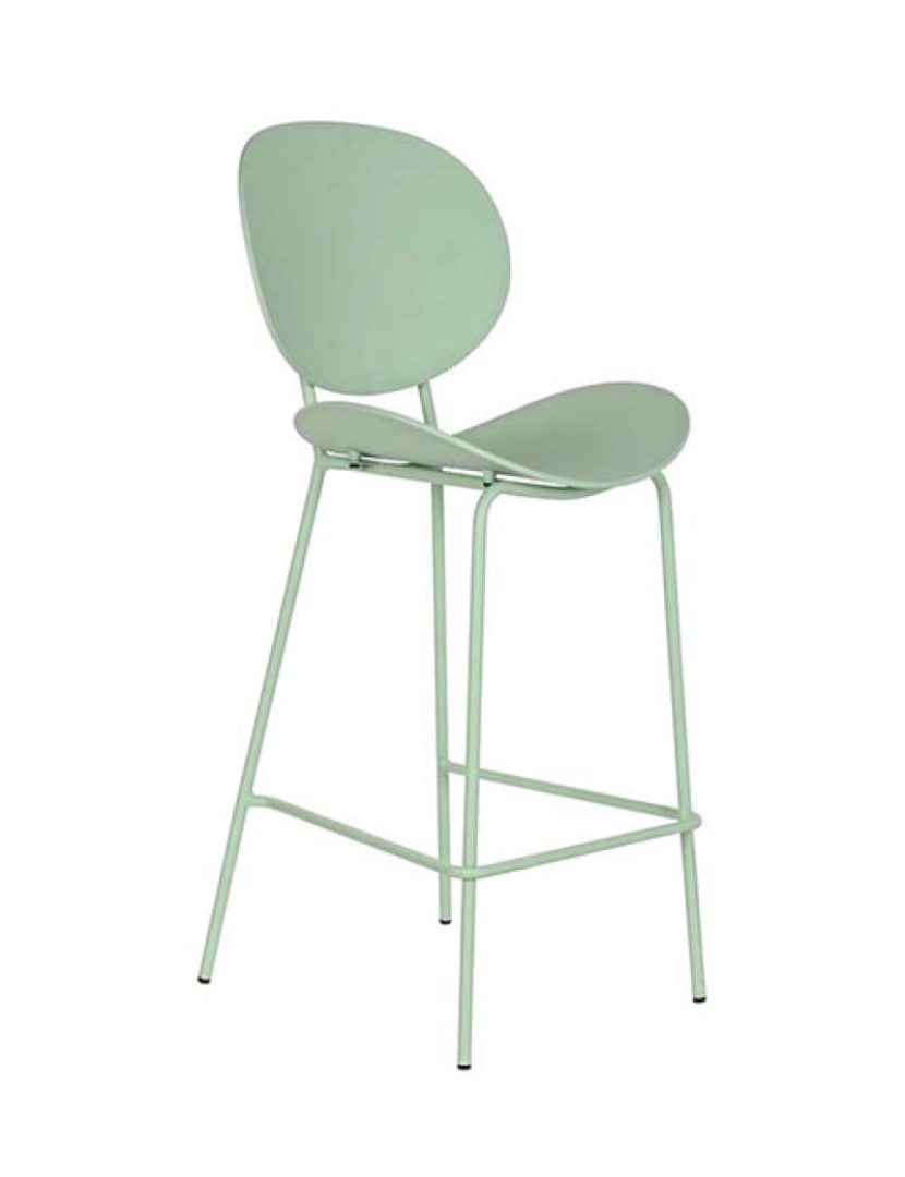 It - Banqueta DKD Home Decor 52,5 x 49 x 104 cm Metal Verde Polipropileno