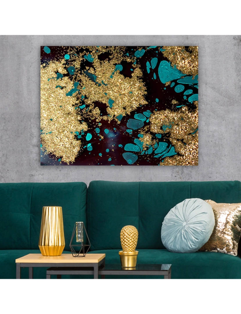 ASR - Tela Abstract Chic Gold