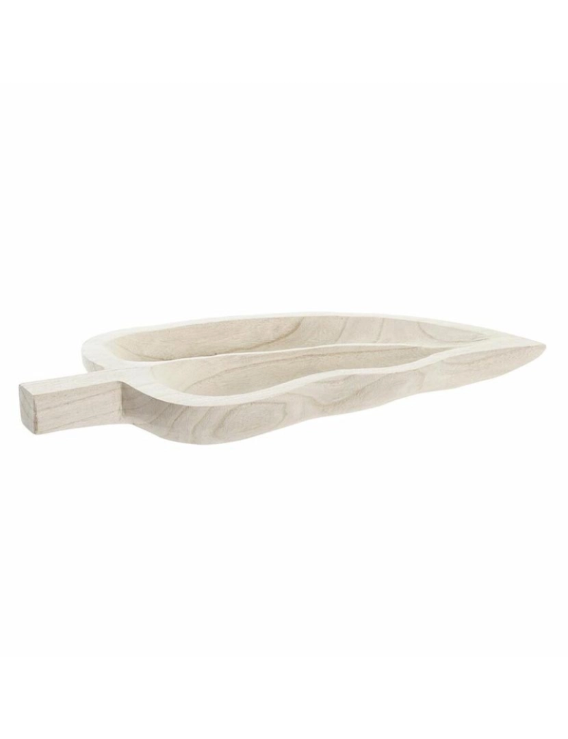 DKD Home - Centro de mesa DKD Home Decor Castanho Natural Folha de planta Boho 30 x 40 cm 48,5 x 21 x 5 cm