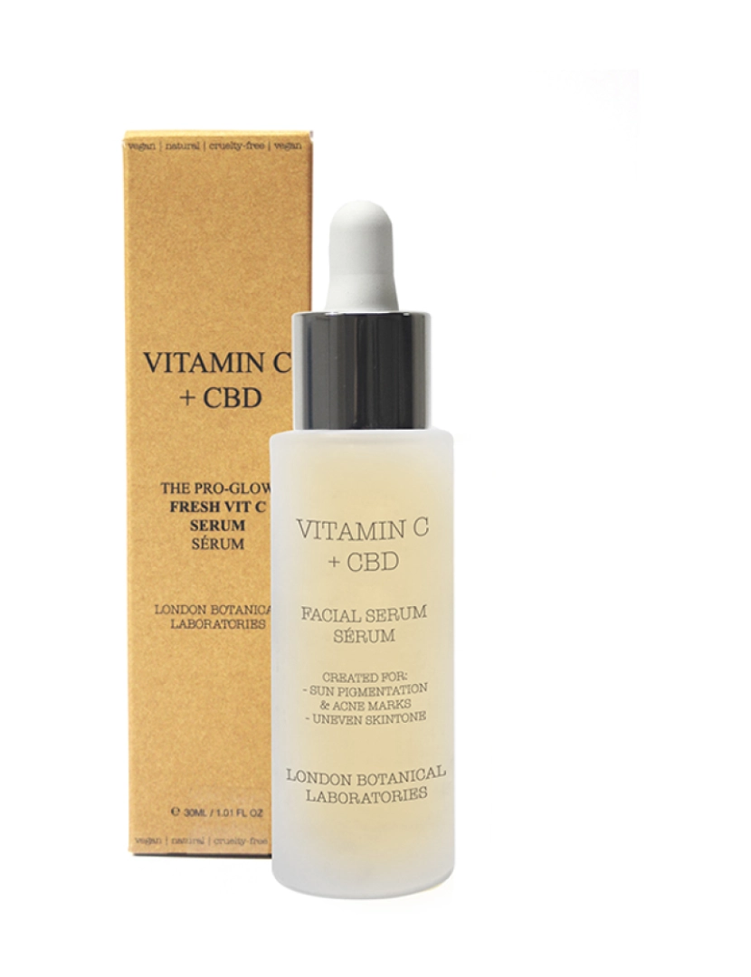 London Botanical Laboratories - Sérum Vit.C + CBD 30Ml