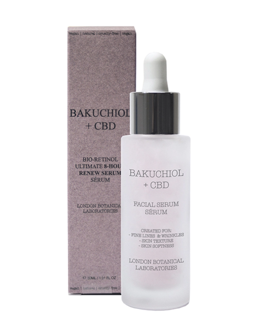 London Botanical Laboratories - Sérum Bakuchiol + CBD 30Ml