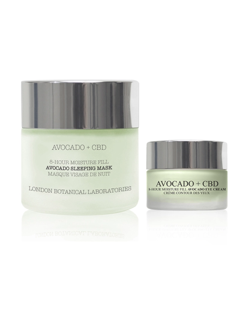 London Botanical Laboratories - Máscara de Dormir Abacate + Creme de Olhos Abacate