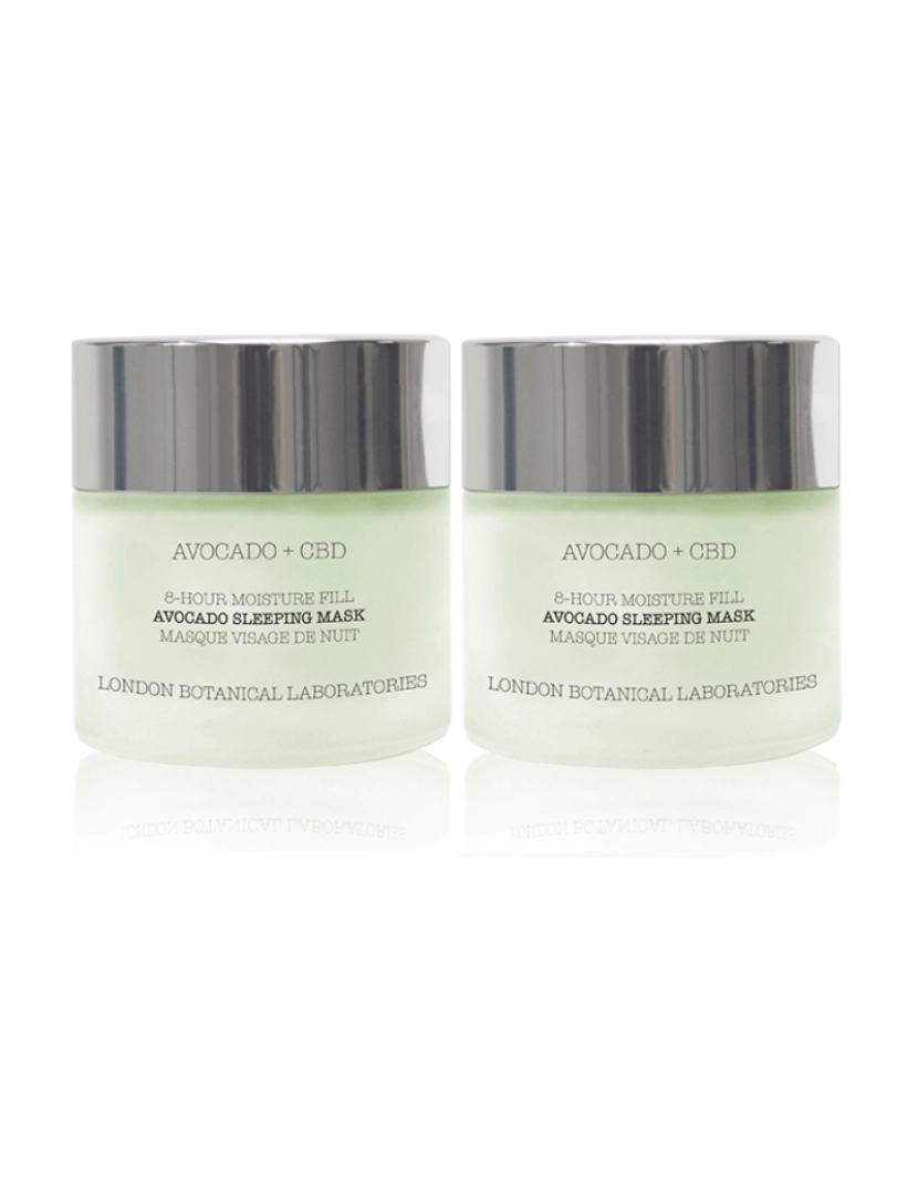 London Botanical Laboratories - Conjunto facial LBL- CBD + Bakuchiol (soro + creme noturno)