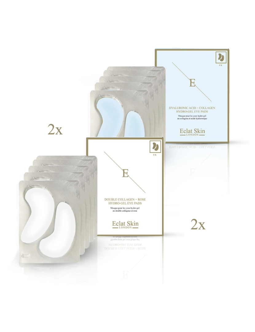Eclat Skin London - Kit 2pçs Tratamento Anti-idade Ultimate Eye Depuff