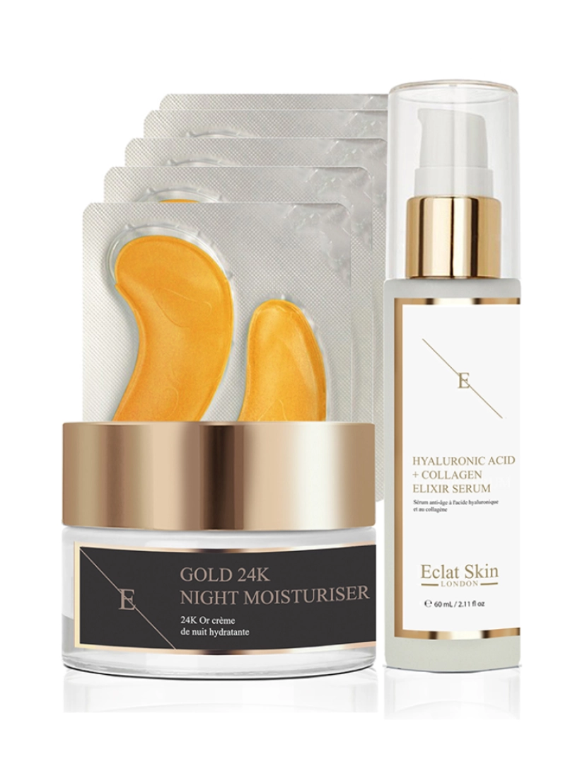 Eclat Skin London - Kit 3pçs Ultra Youth Booster Rosto & Olhos
