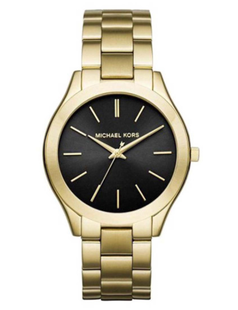 Michael Kors - Relógio Senhora Slim Runway Dourado