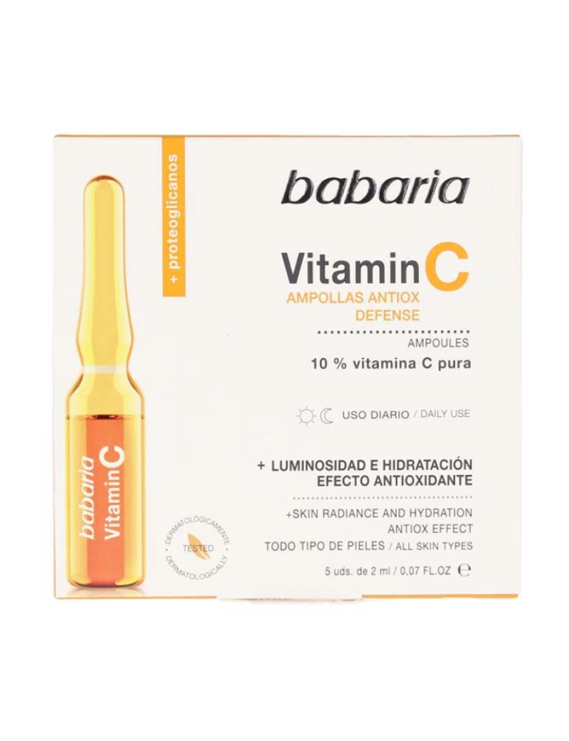 Babaria - Ampolas Faciais Vitamina C 10Ml