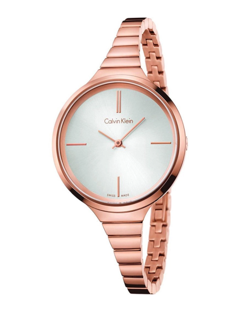 Calvin Klein - Relógio Senhora Rosa Dourado