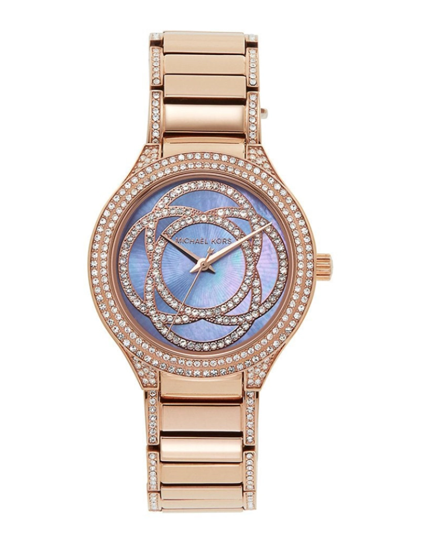 Michael Kors - Relógio Senhora Dourado Rosa e Azul