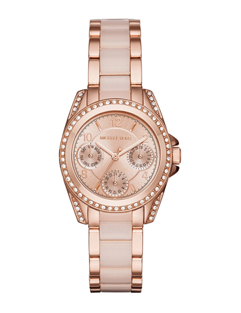 Michael Kors - Relógio Senhora Dourado Rosa