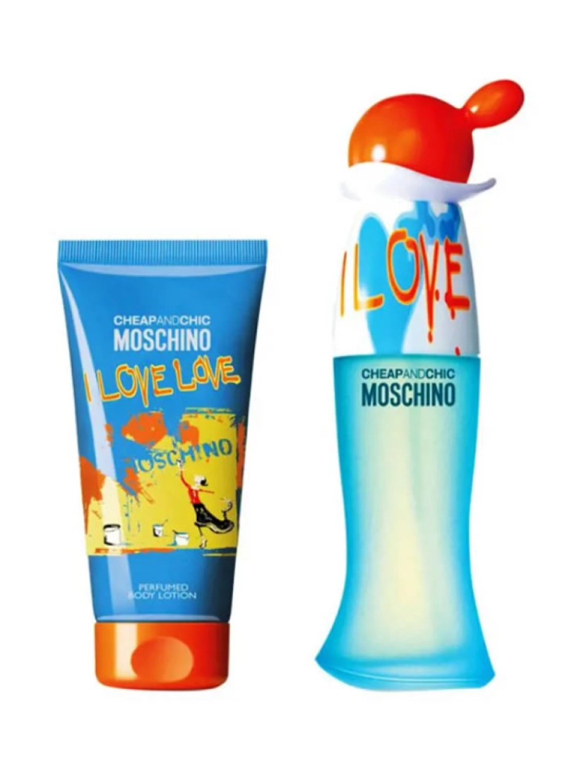 Moschino - Moschino Cheap and Chic I Love Love Eau De Toilette Spray 30ml Set 2 Parti