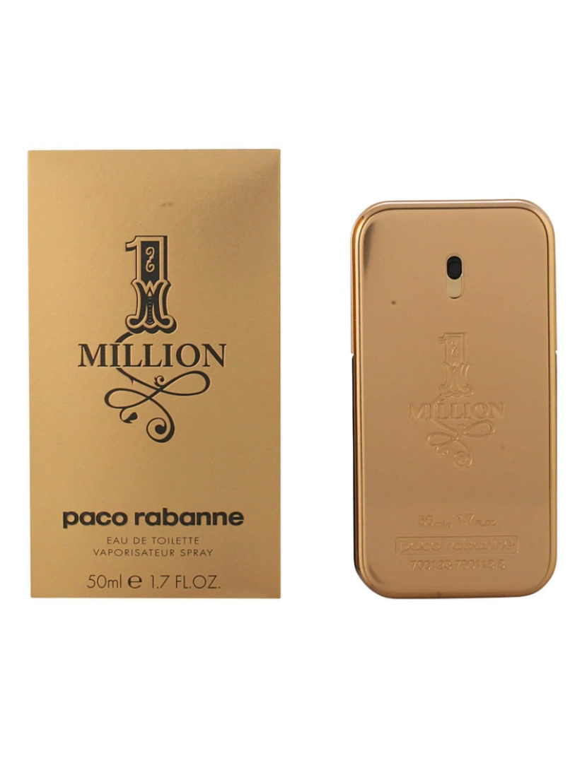 Paco Rabanne - Paco Rabanne 1 Million Eau De Toilette Spray 50ml