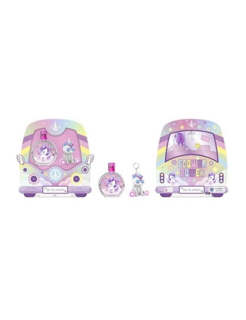 imagem de Cartoon Eau My Unicorn Hippie Eau De Toilette Spray 50ml Set 2 Parti1