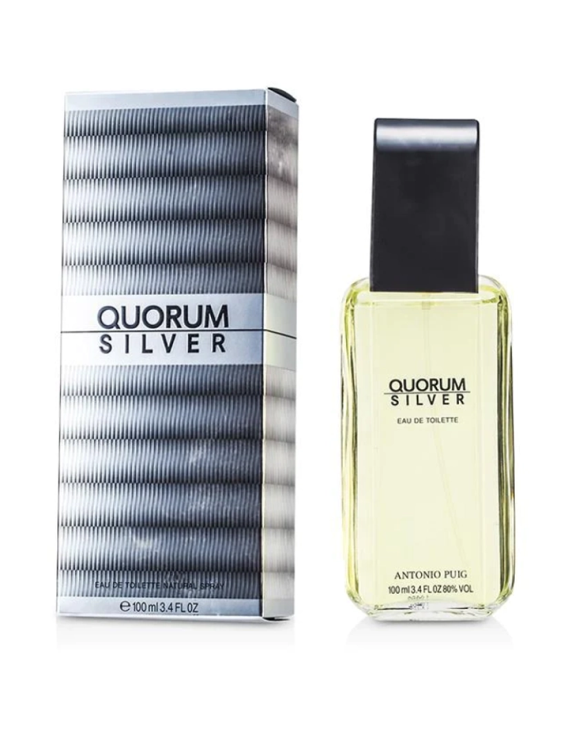 Quorum - Puig Silver Quorum Eau De Toilette Spray 100ml