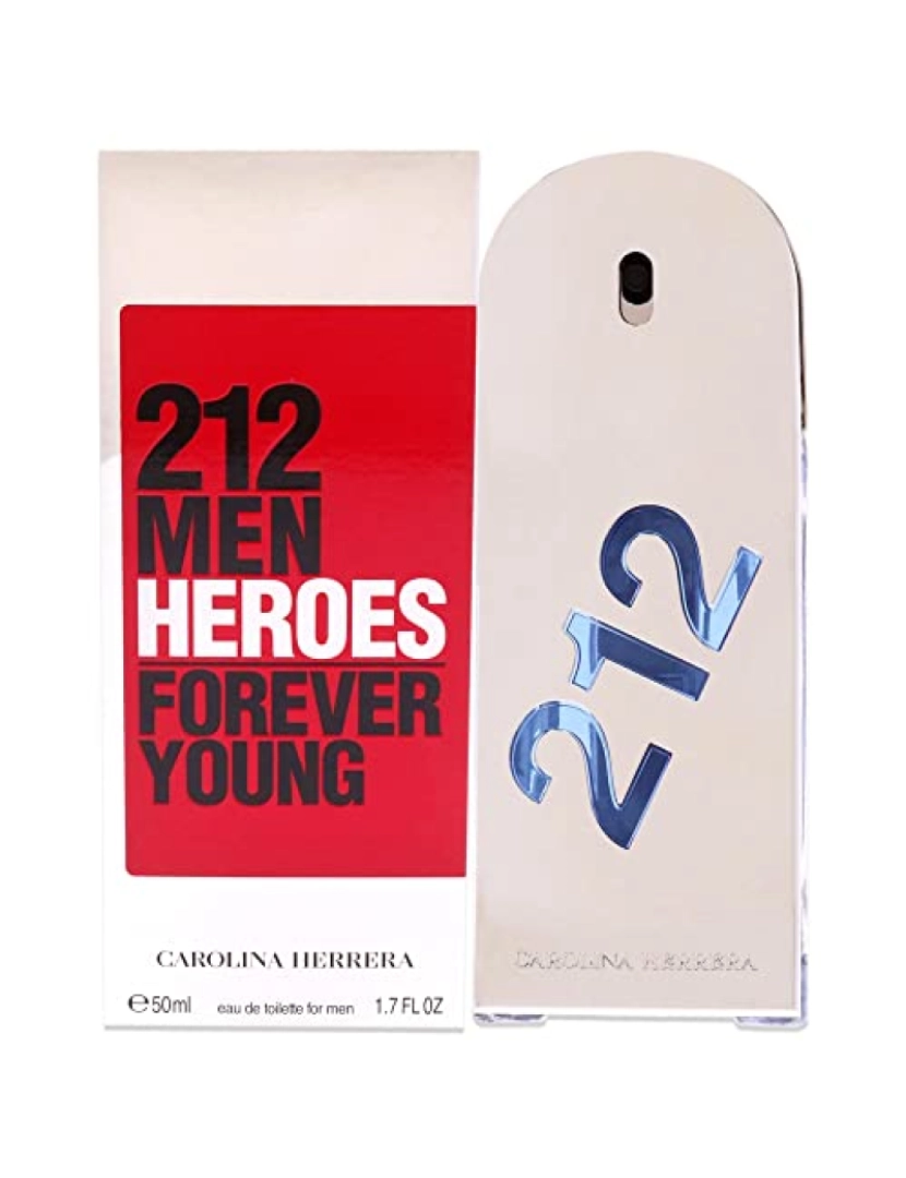 Carolina Herrera - 212 Men Heroes Eau De Toilette Spray 50 Ml