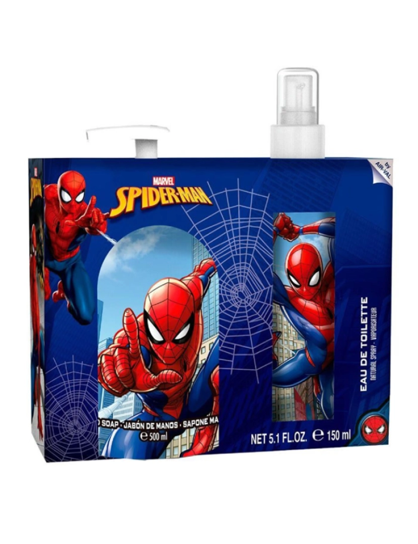 imagem de Marvel Spiderman Eau De Toilette Spray 150ml Set 2 Parti1