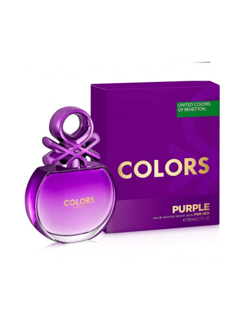 Benetton - Benetton Colors Purple Eau De Toilette 80ml Spray