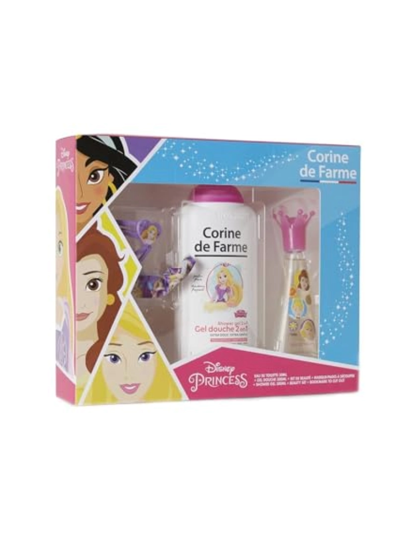 imagem de Disney Princess Eau De Toilette Spray 30ml Set 3 Parti1