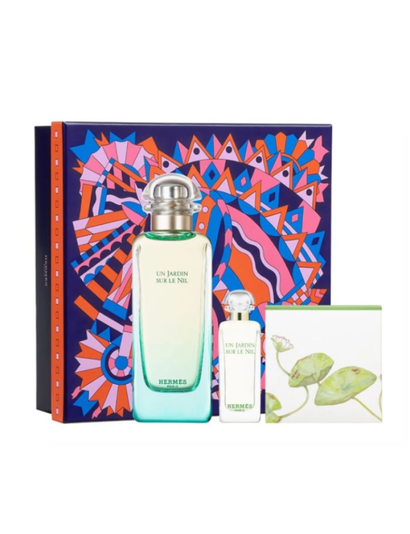 imagem de HermÃ¨s Un Jardin Sur Le Nil Eau De Toilette Spray 100ml Christmas Set 20221