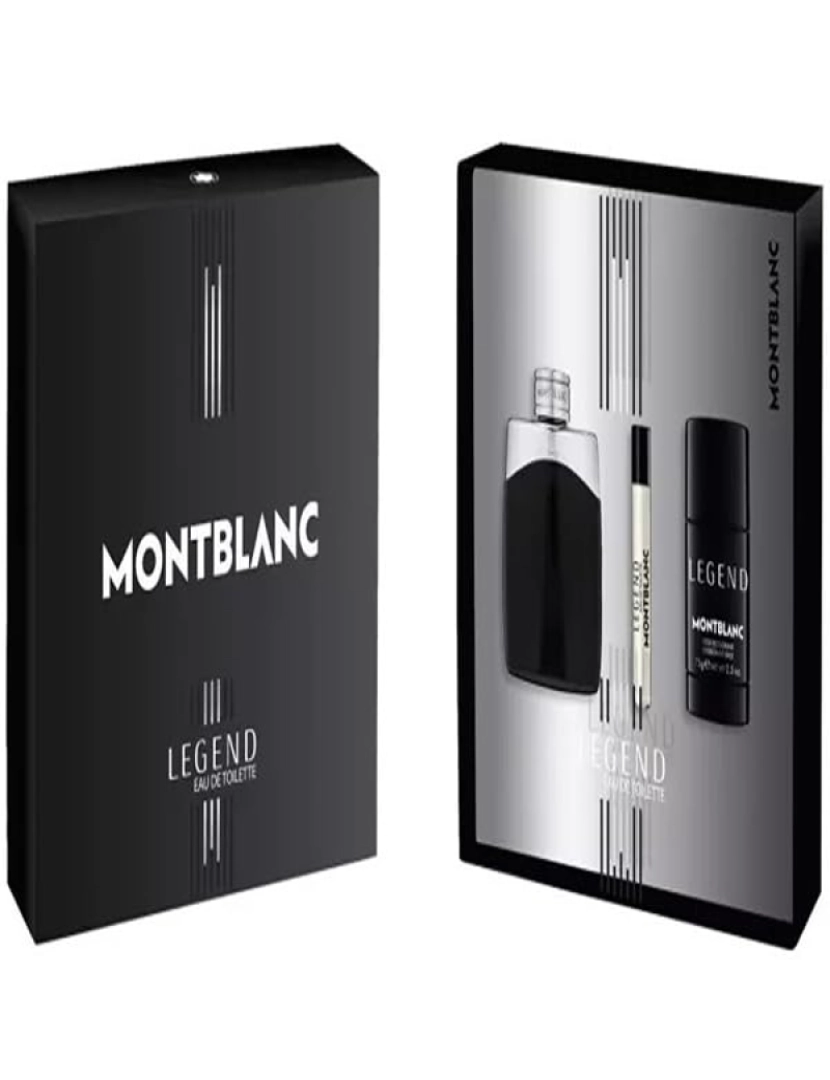 Montblanc - Montblanc Legend Eau De Toilette Spray 100ml Set 3 Parti