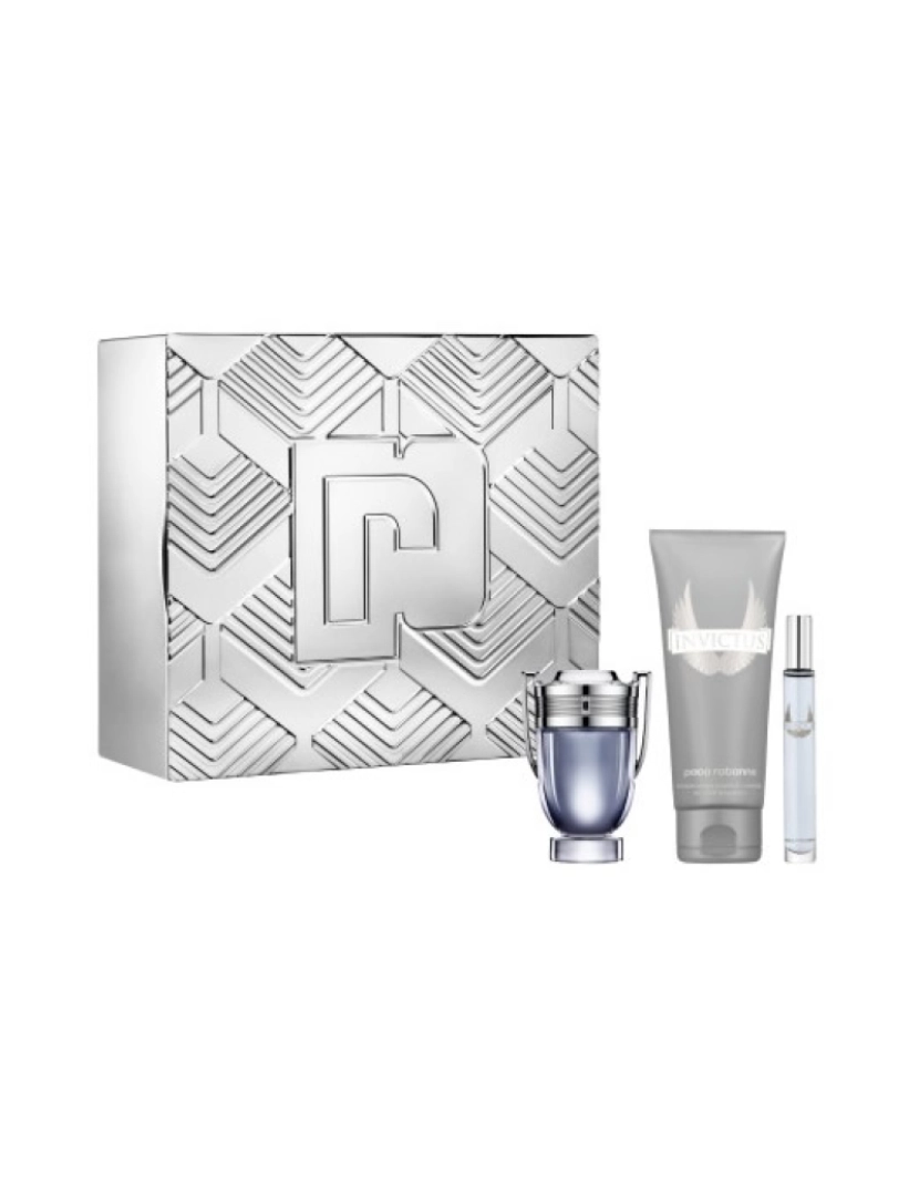 Paco Rabanne - Paco Rabanne Invictus Eau De Toilette Spray 50ml Christmas Set 2022