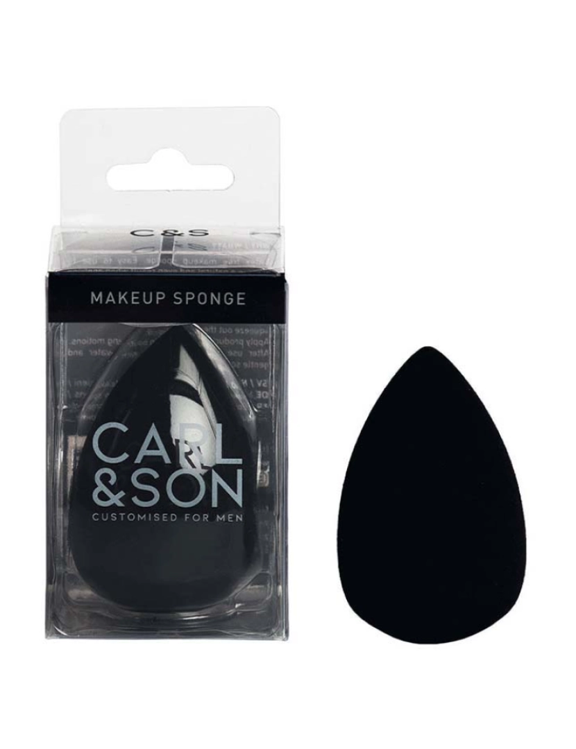 Carl&son - Makeup Sponge #Black 15 Gr