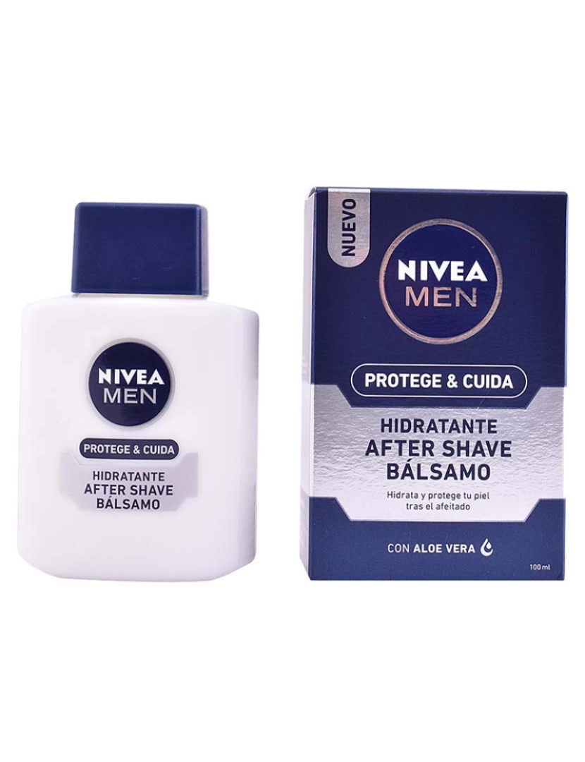 NIVEA - After Shave Bálsamo Hidratante Men Protege & Cuida 100Ml