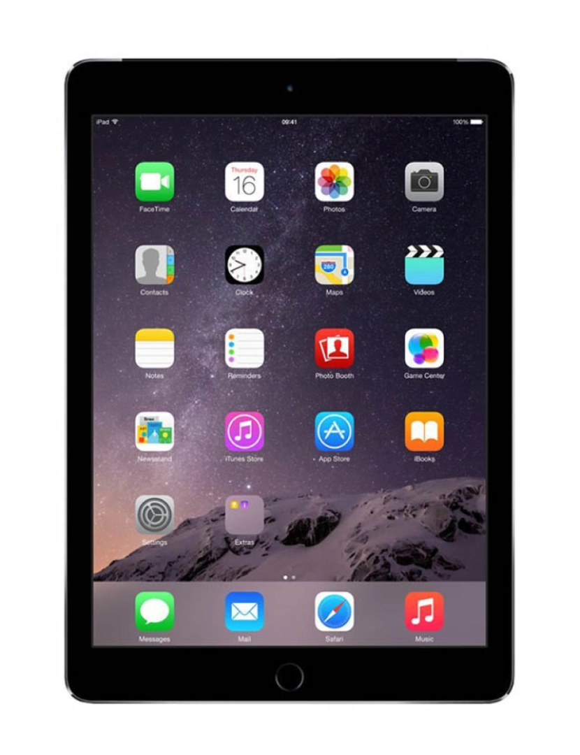 Apple - Apple iPad Air 2 16GB WiFi + Cellular Cinza