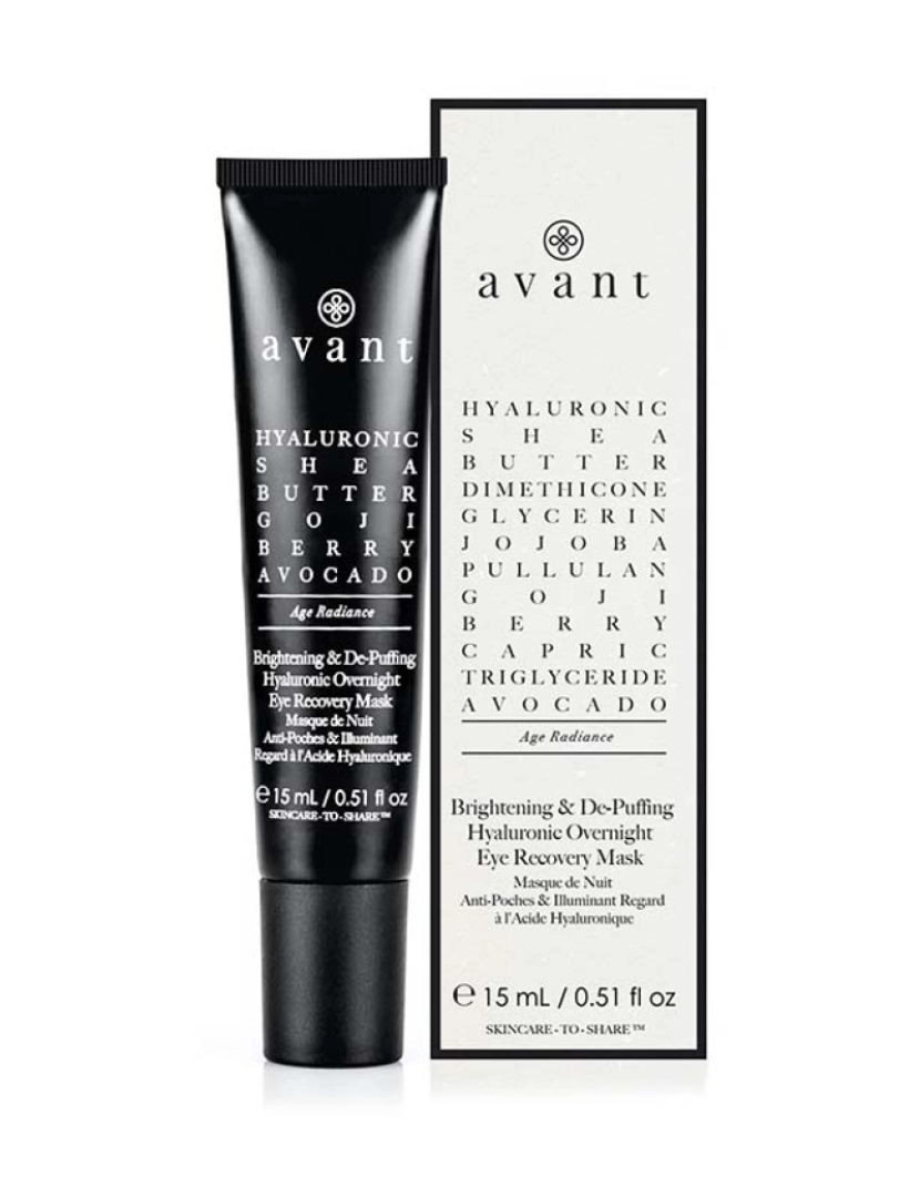 Avant Skincare - Máscara Recuperação Noite c/ Ácido Hialurónico 