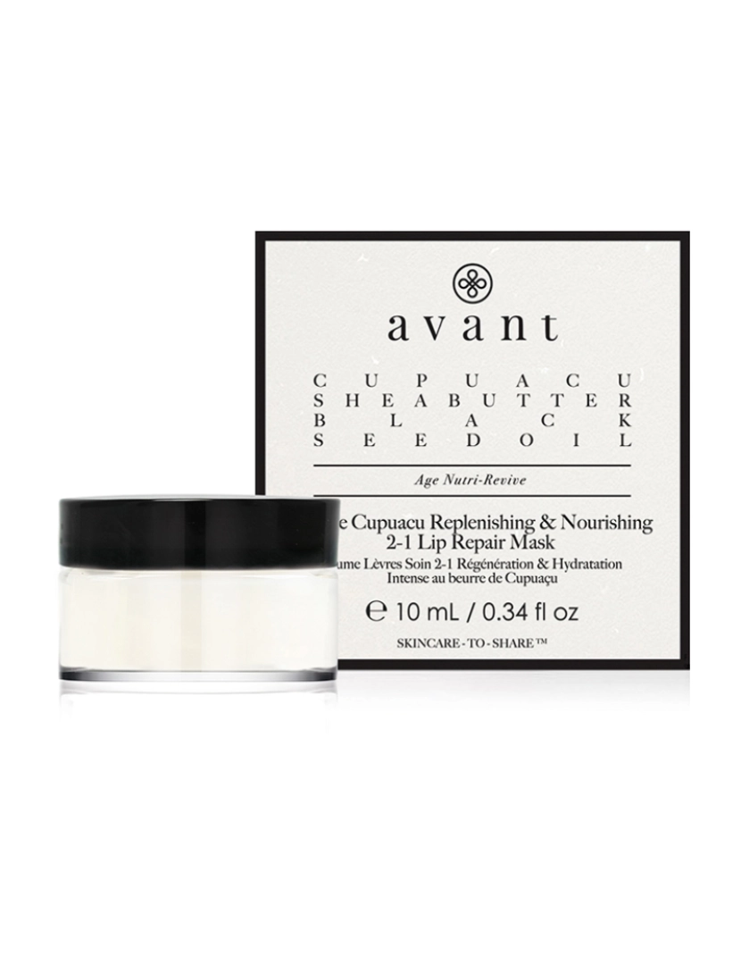 Avant Skincare - Máscara Reparação de Lábios 2-1 Nutrição & Reabastecimento Intenso Cupuacu 