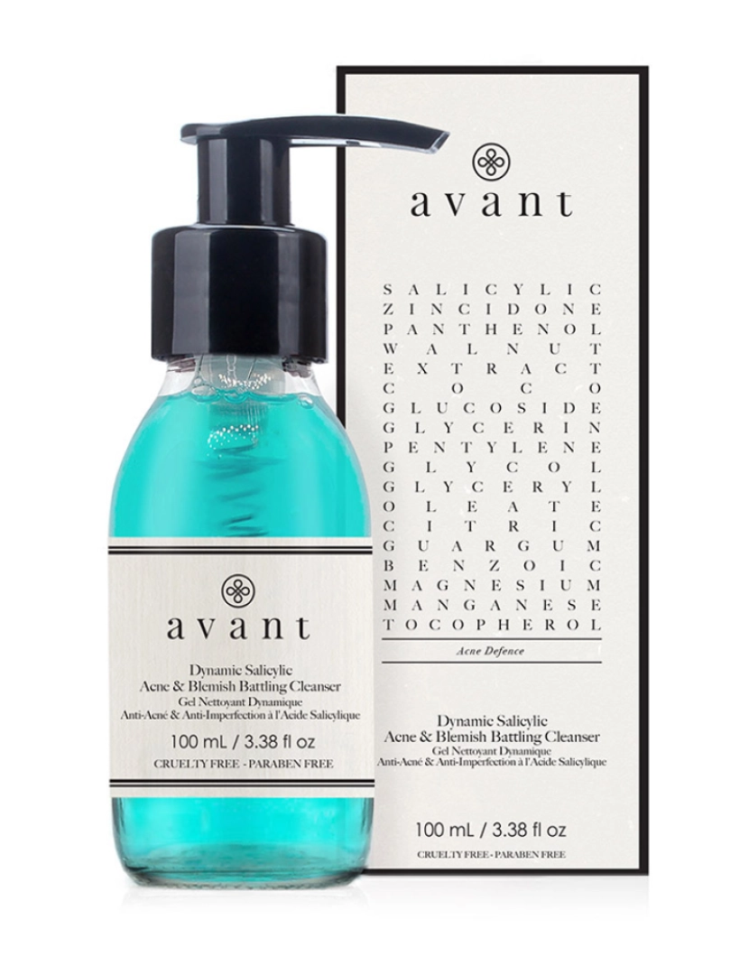 Avant Skincare - Gel de Limpeza Blemish Acne Salicílico Dinâmico 