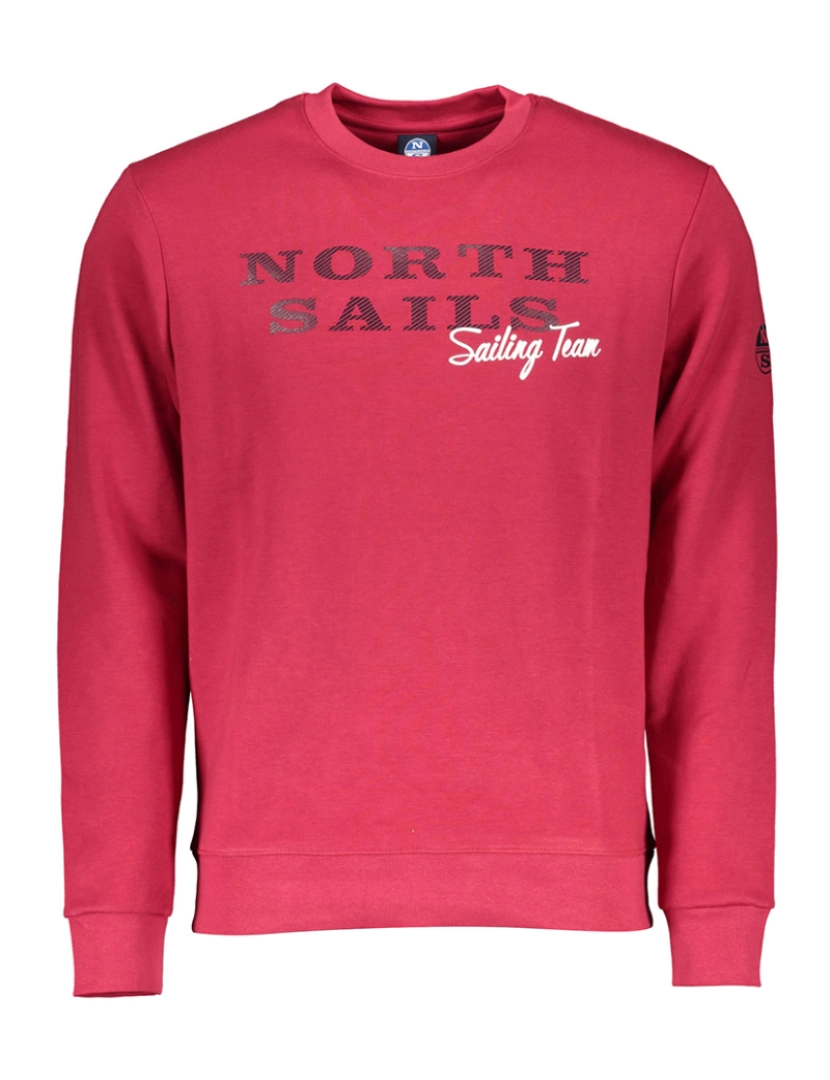 North Sails - Sweatshirt Homem Vermelho