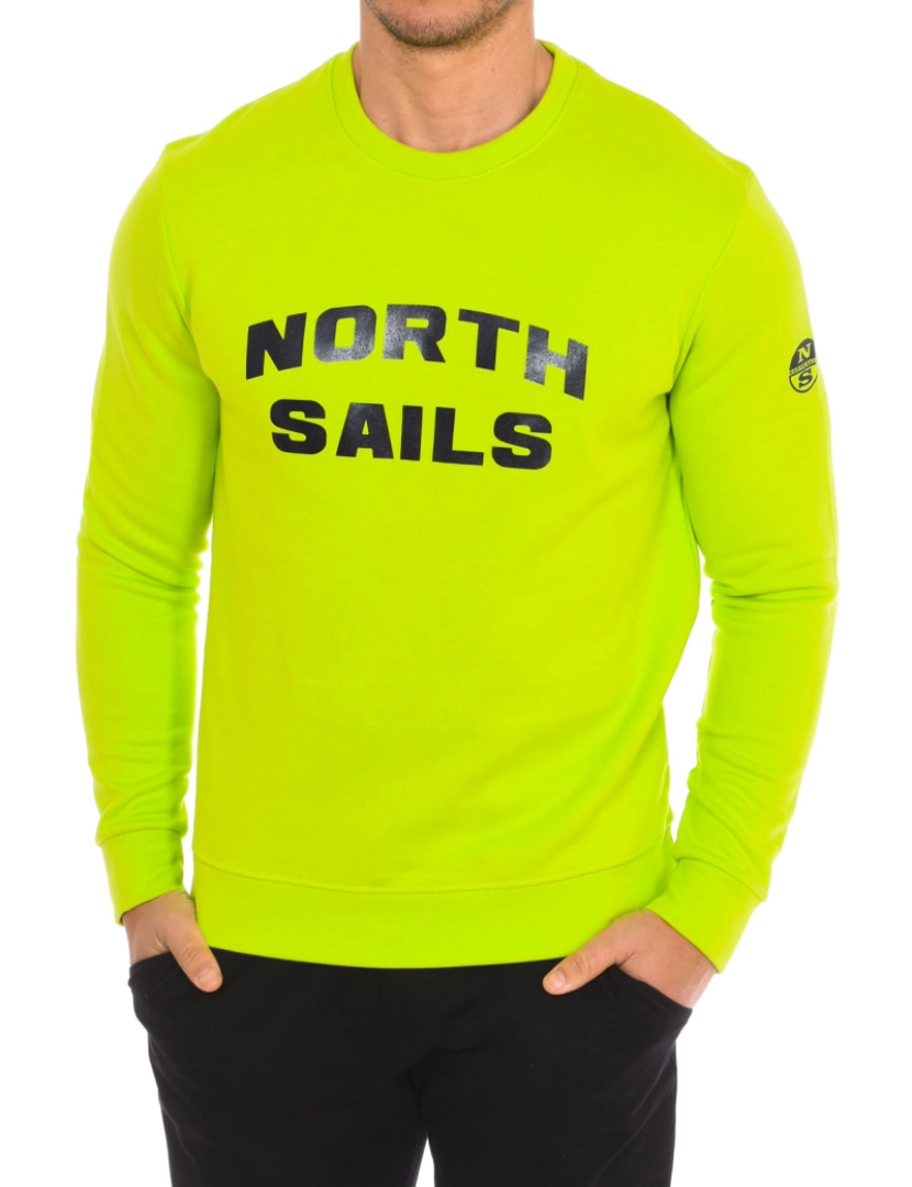North Sails - Sweatshirt Homem Verde