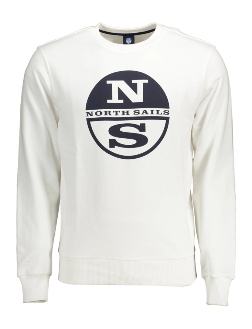 North Sails - Sweatshirt  Homem Branco