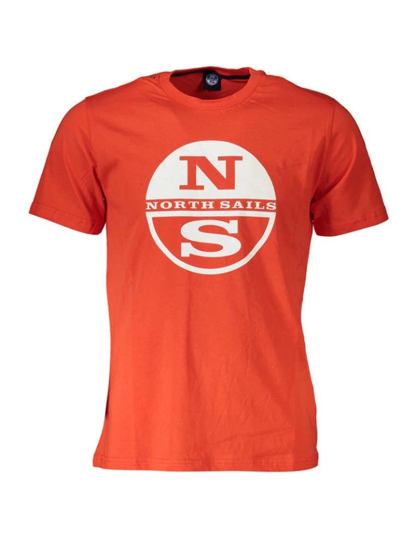 North Sails - T-Shirt Homem Vermelho
