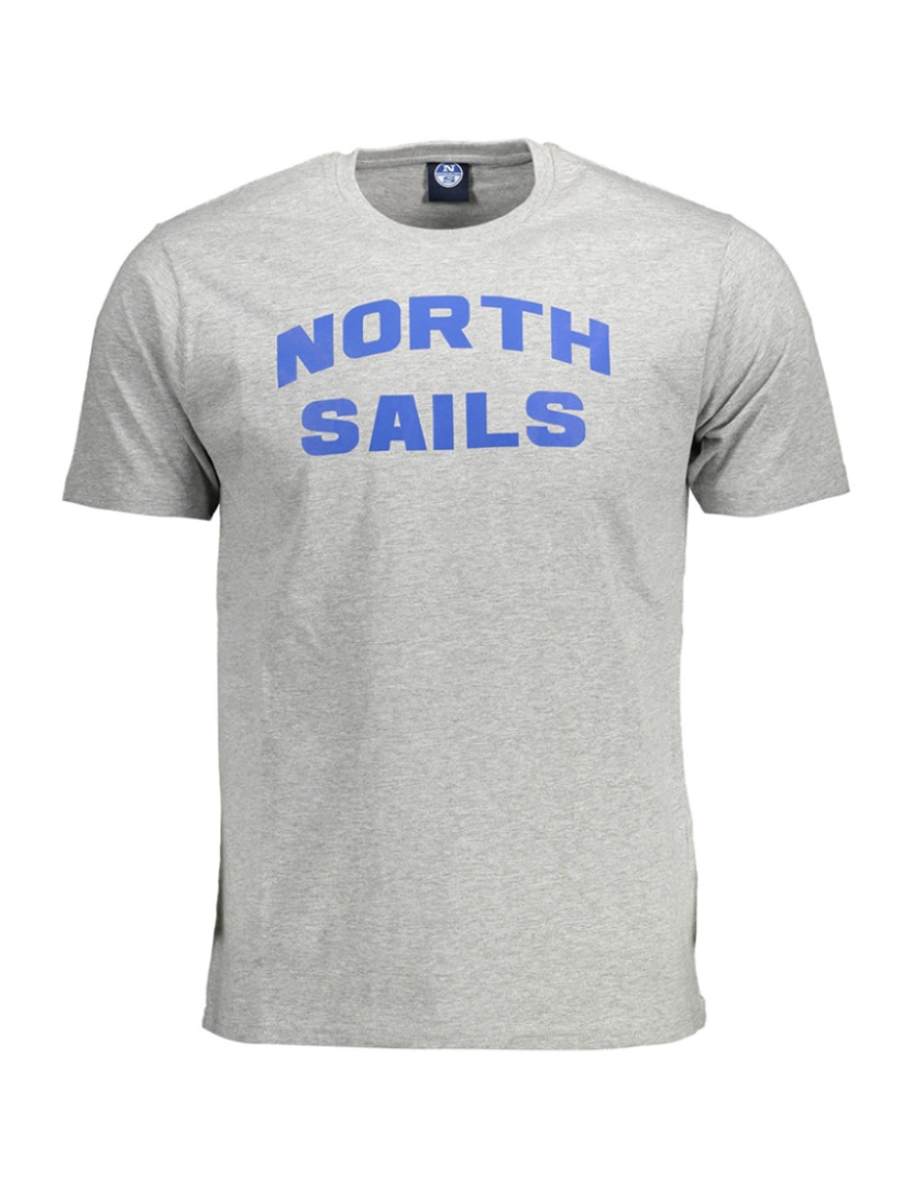 North Sails - T-Shirt Homem  cinzento